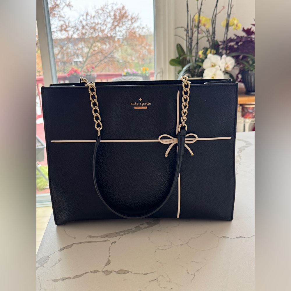 Kate Spade Black Tote Bag